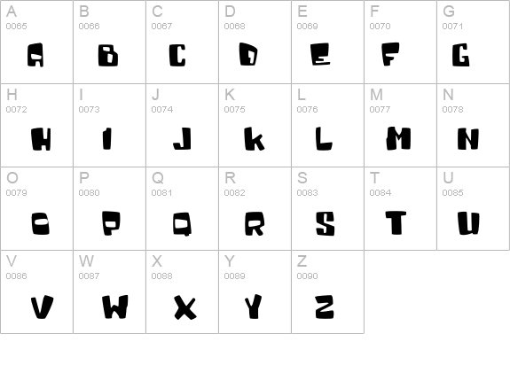 Snoochie details - Free Fonts at FontZone.net