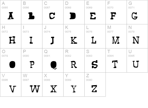Socket RegularBuscemi details - Free Fonts at FontZone.net