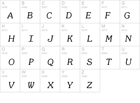 SouvenirMonoEF-LightItalic details - Free Fonts at FontZone.net