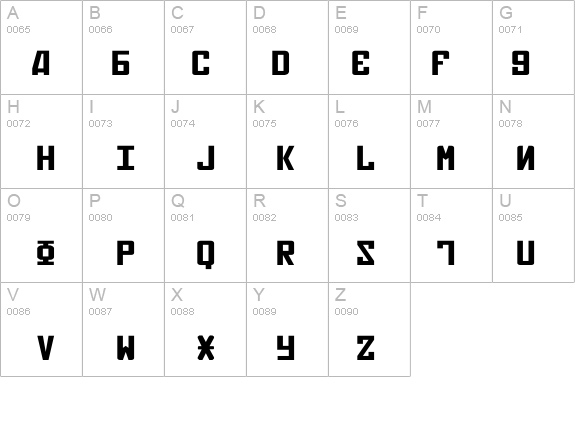 Soviet Expanded details - Free Fonts at FontZone.net