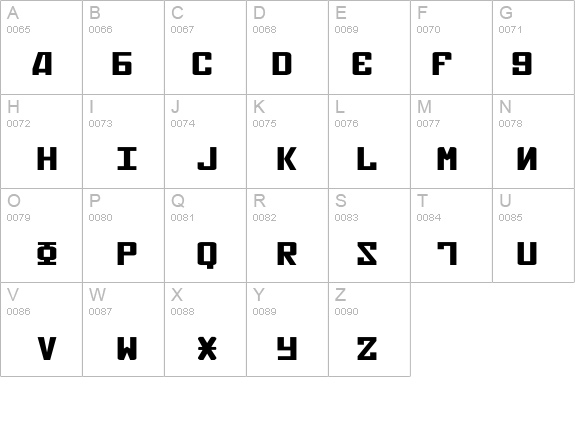 Soviet X-Expanded details - Free Fonts at FontZone.net