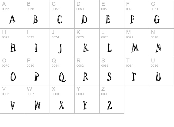 Space Woozies 3D details - Free Fonts at FontZone.net