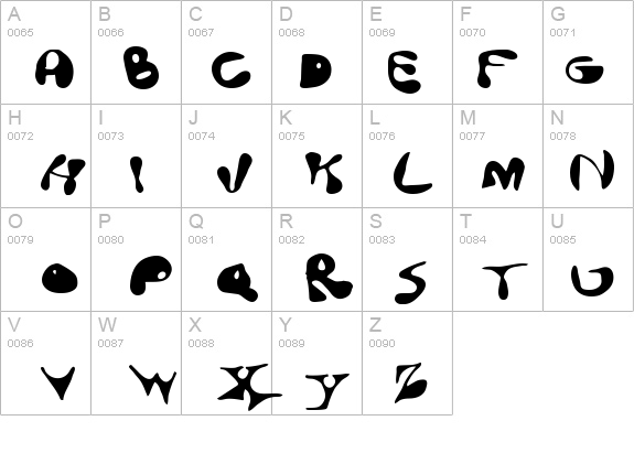 Spacey details - Free Fonts at FontZone.net