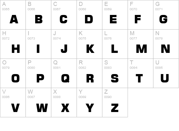 Square 721 Blk-Normal details - Free Fonts at FontZone.net