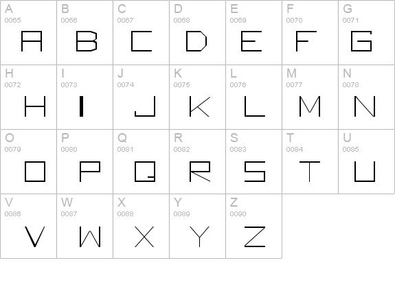 Square Unique Thin details - Free Fonts at FontZone.net