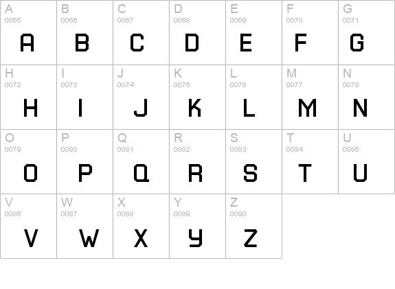 Square40-Regular details - Free Fonts at FontZone.net