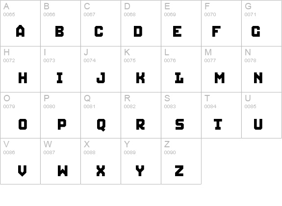 Squid Caps details - Free Fonts at FontZone.net