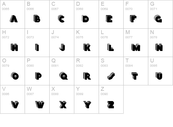 Stackcaps details - Free Fonts at FontZone.net