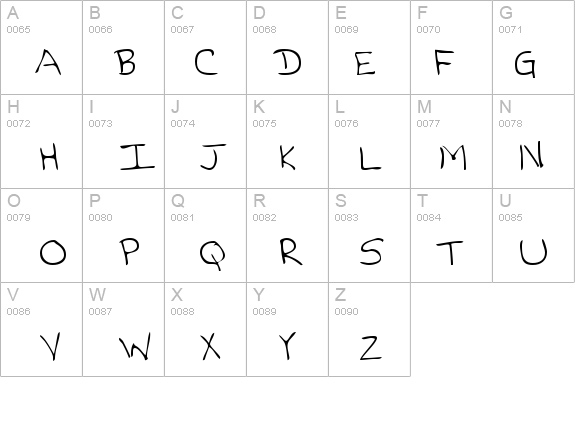 StacysHand details - Free Fonts at FontZone.net
