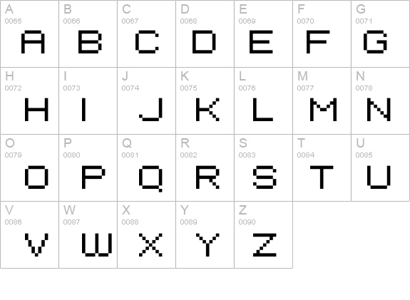 Standard0751 details - Free Fonts at FontZone.net