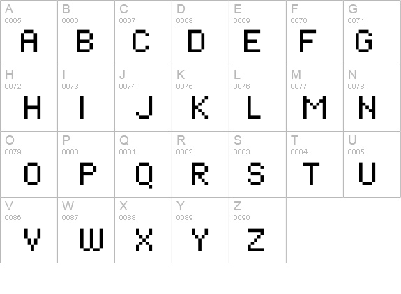 Standard0756 details - Free Fonts at FontZone.net