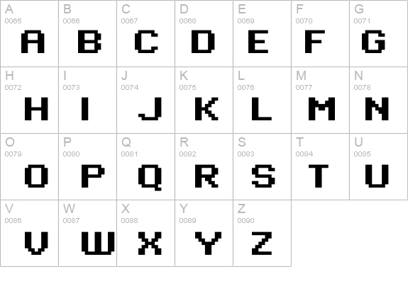 Standard0764 details - Free Fonts at FontZone.net