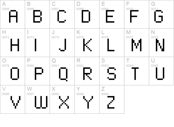 Standard0955 details - Free Fonts at FontZone.net