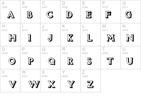 Standout Normal details - Free Fonts at FontZone.net