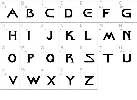 Star Cine details - Free Fonts at FontZone.net