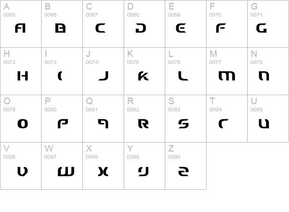 Starfighter Cadet details - Free Fonts at FontZone.net