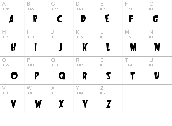 Startling details - Free Fonts at FontZone.net