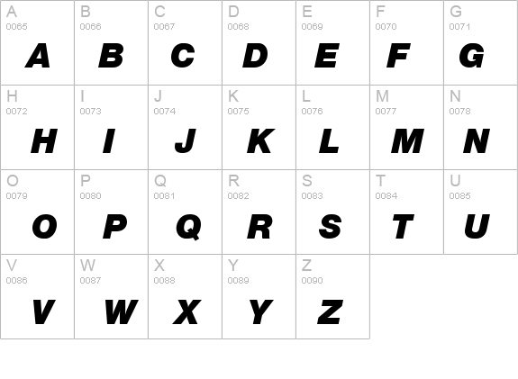 Stefa Display SSi Italic details - Free Fonts at FontZone.net