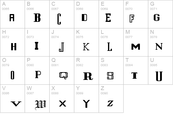 StFrancis Regular details - Free Fonts at FontZone.net