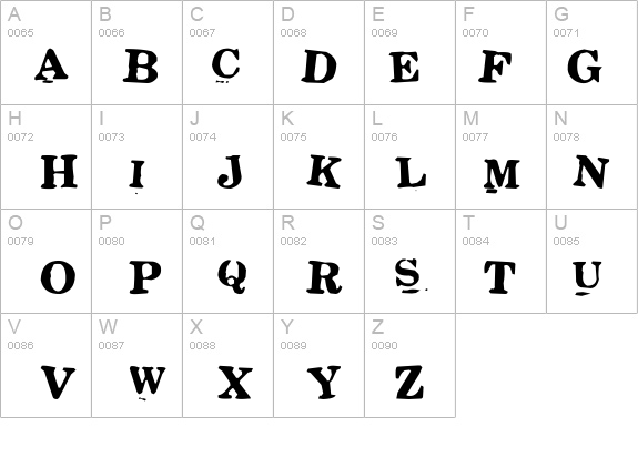 Stickons Two details - Free Fonts at FontZone.net