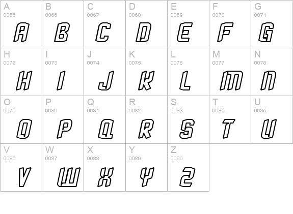 StrangePhenomena outlined details - Free Fonts at FontZone.net