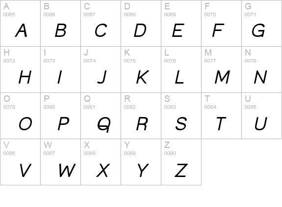 Street Corner Oblique details - Free Fonts at FontZone.net