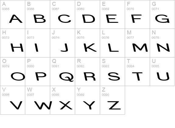 Street - Expanded Reverse Italic details - Free Fonts at FontZone.net