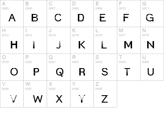 Street - Lined details - Free Fonts at FontZone.net