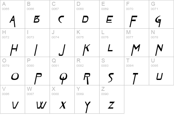 Tablet-Extended Bold Italic details - Free Fonts at FontZone.net