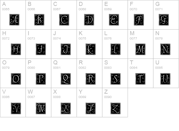 TaglienteInitials details - Free Fonts at FontZone.net