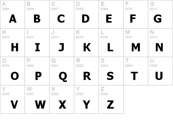 Tahoma Bold details - Free Fonts at FontZone.net