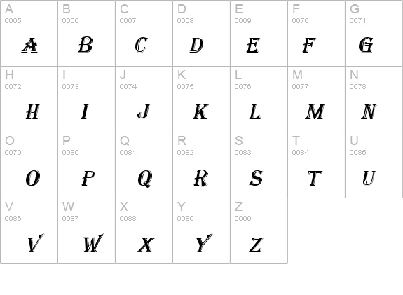 Tangiers Italic details - Free Fonts at FontZone.net