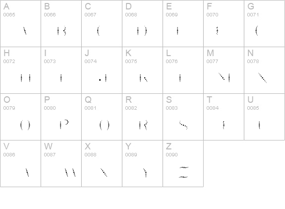 Taqueria Black Fill Dots details - Free Fonts at FontZone.net