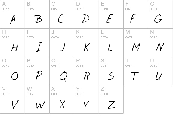 TaylorsHand details - Free Fonts at FontZone.net
