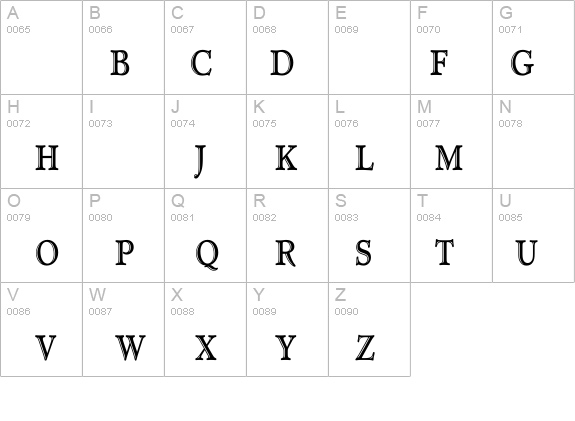 TCAdministerHandtooledCond details - Free Fonts at FontZone.net