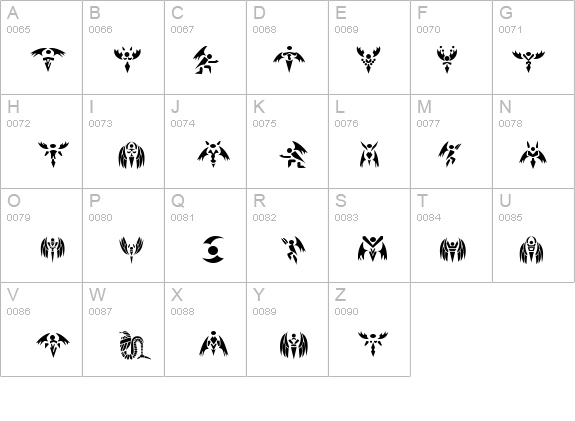 Tech Angels details - Free Fonts at FontZone.net