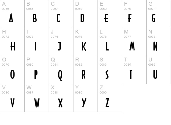 Tech Bold details - Free Fonts at FontZone.net