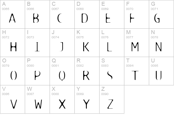 TECHNOIRE-Suture details - Free Fonts at FontZone.net