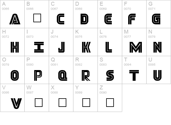 Techtonic details - Free Fonts at FontZone.net