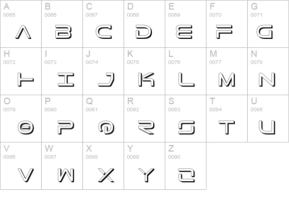 Tele-Marines Shadow details - Free Fonts at FontZone.net