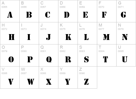 Template Caps SSi details - Free Fonts at FontZone.net