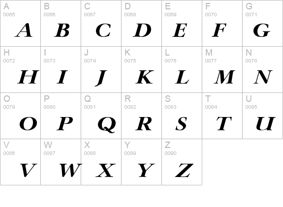 Terono Display SSi Italic details - Free Fonts at FontZone.net