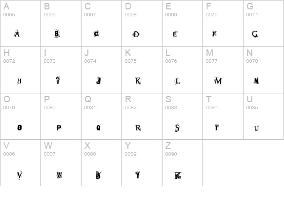 Terror2005 details - Free Fonts at FontZone.net