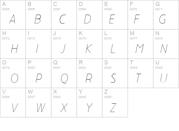 TFForever-ThinItalic details - Free Fonts at FontZone.net
