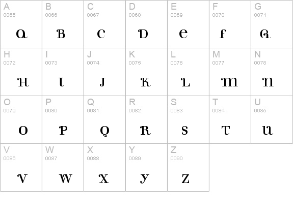 TheodorBeta details - Free Fonts at FontZone.net