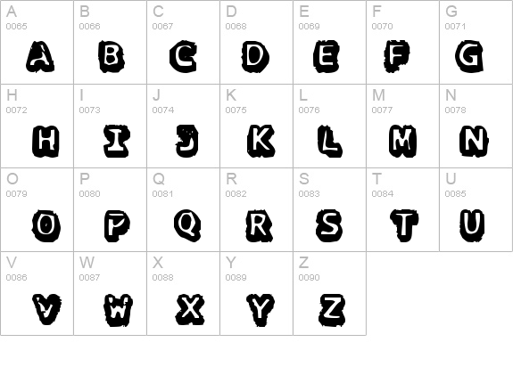 there goes the neighborhood details - Free Fonts at FontZone.net