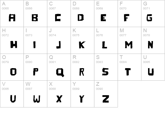 TherezaRegular details - Free Fonts at FontZone.net