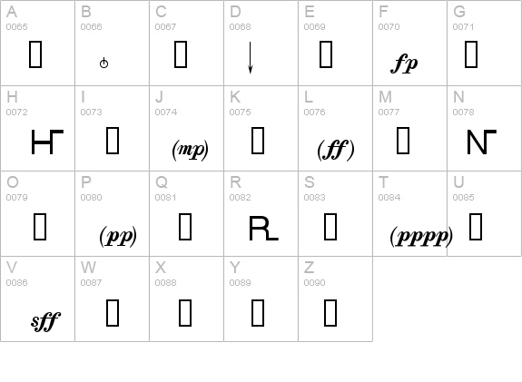 Thesis Font details - Free Fonts at FontZone.net