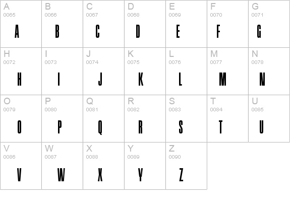 Thin Regular details - Free Fonts at FontZone.net