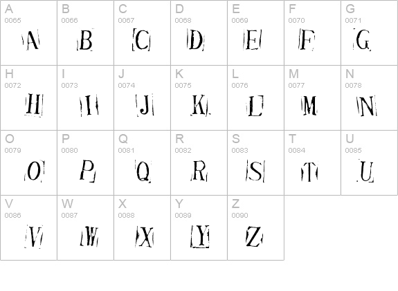 Ticket CapitalsImpressed details - Free Fonts at FontZone.net